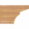 Ekena Millwork Monterey Smooth Rafter Tail, Western Red Cedar, 3 1/2"W x 12"H x 18"L RFT04X12X18MON00SWR - alternate 2
